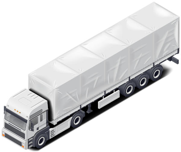 illustration camion transport routier
